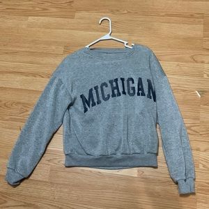 Michigan crewneck